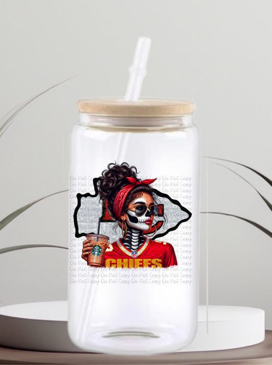 Chiefs Cup Decal - 4 inch