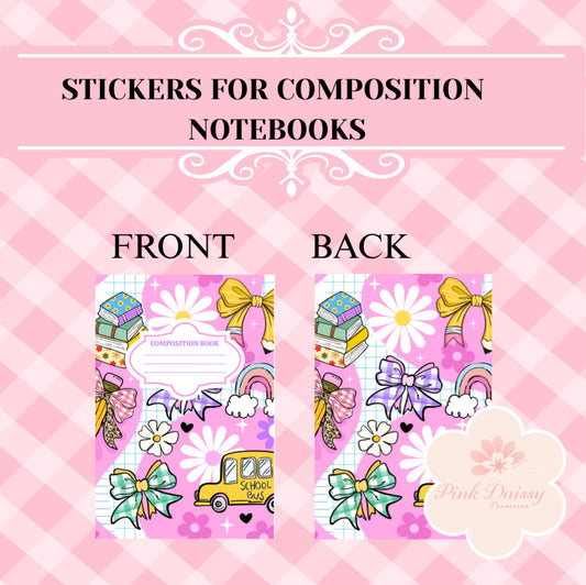 S19 - Sticker for Composition Notebook