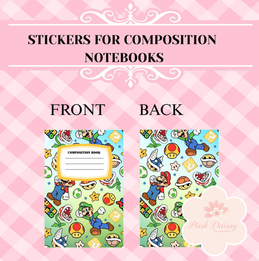 S11 - Sticker for Composition Notebook