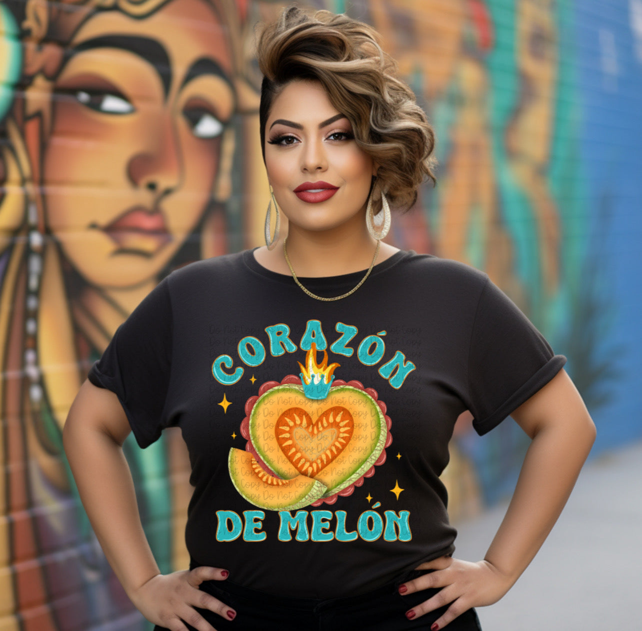 Corazón de Melón - DTF Transfer