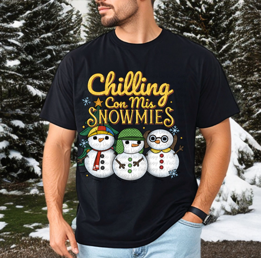 Con Mis Snowmies - DTF Transfer