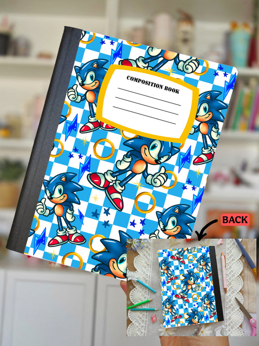 Blue Runner - Composition Notebook