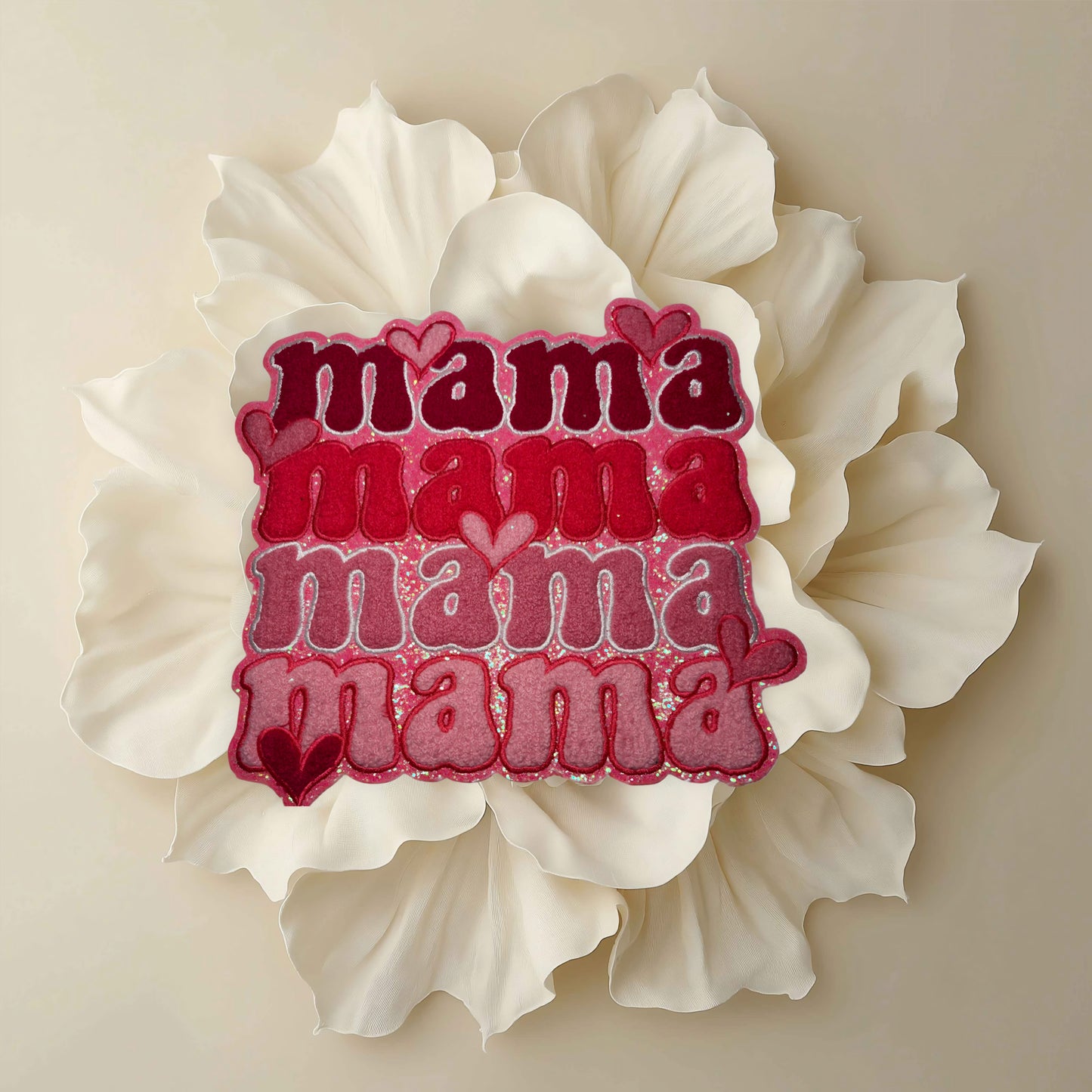 Mama - Chenille Patch - Ready to Press