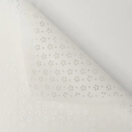 Papel Picado Korean Paper - White 10pc.