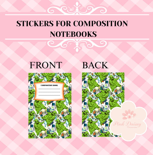 S16 - Sticker for Composition Notebook
