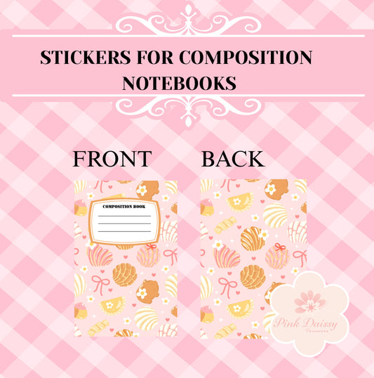 S18 - Sticker for Composition Notebook