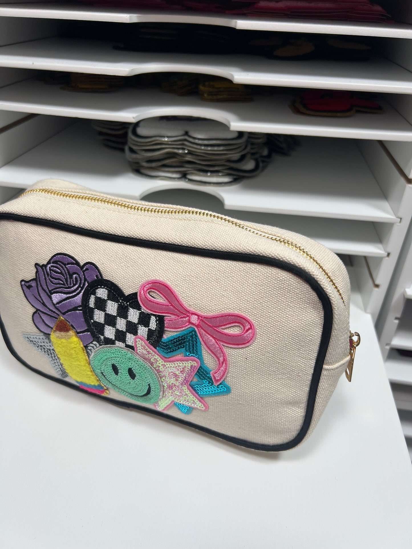 Pencil Smiley - Cosmetic Bag