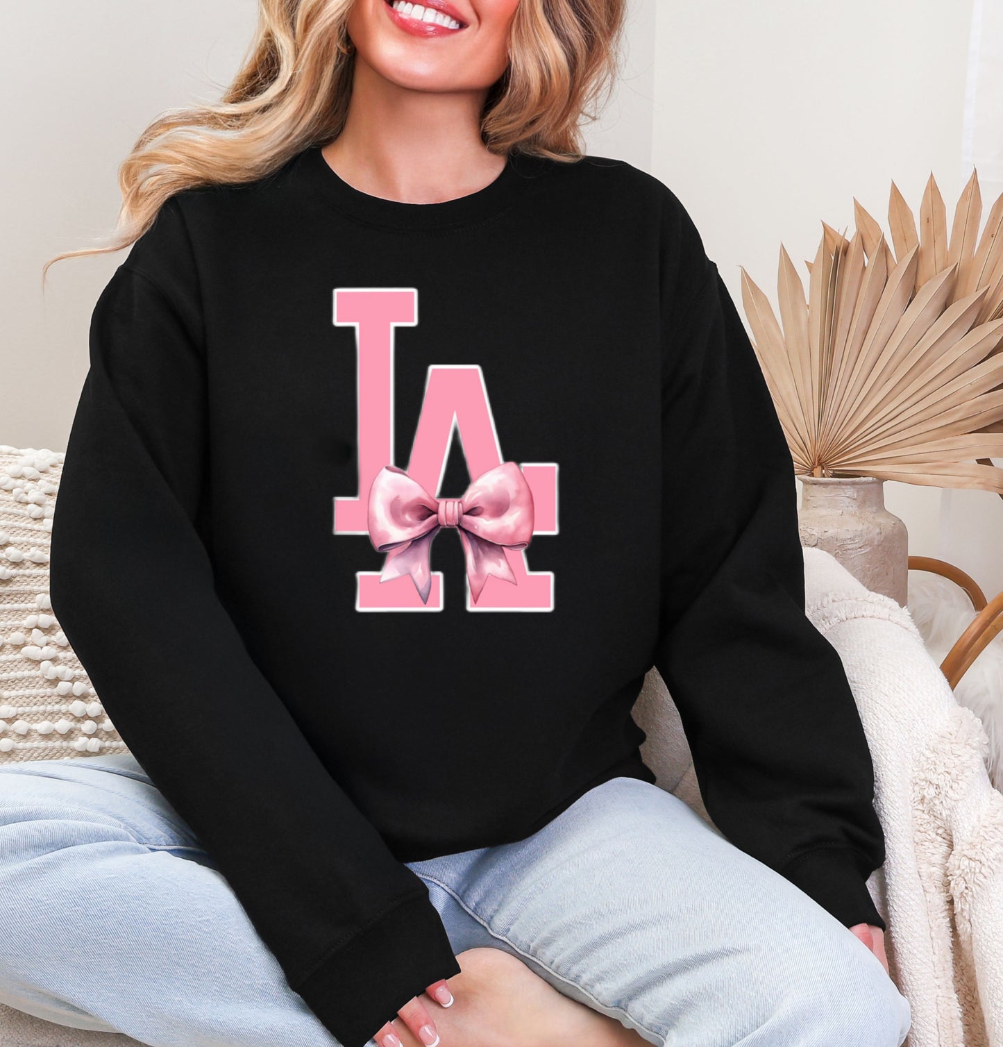 Pink LA Coquette - Clear Film Transfer