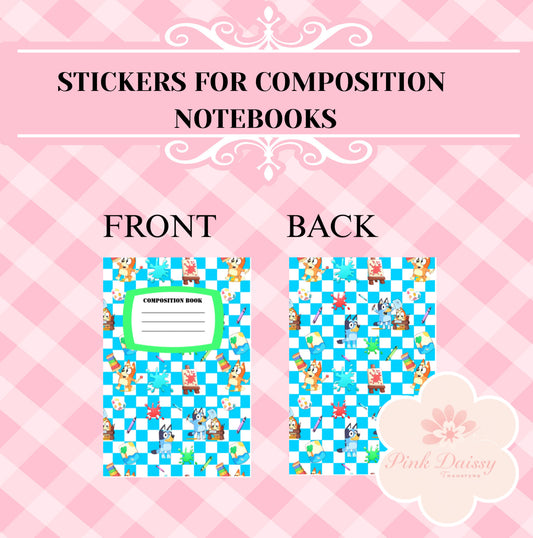 S10 - Sticker for Composition Notebook