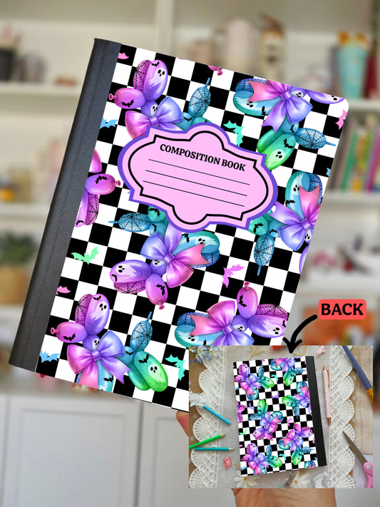 Spooky Balloon Dog - Composition Notebook