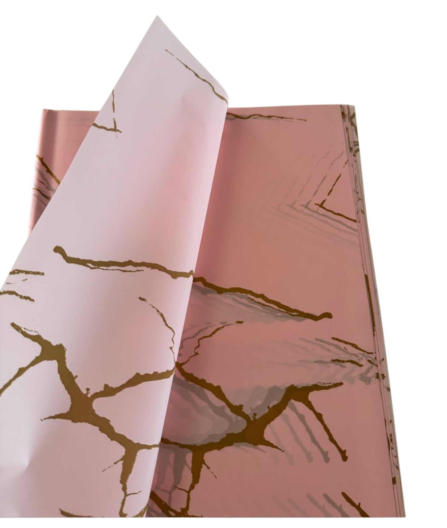 Pink Marble Korean Paper