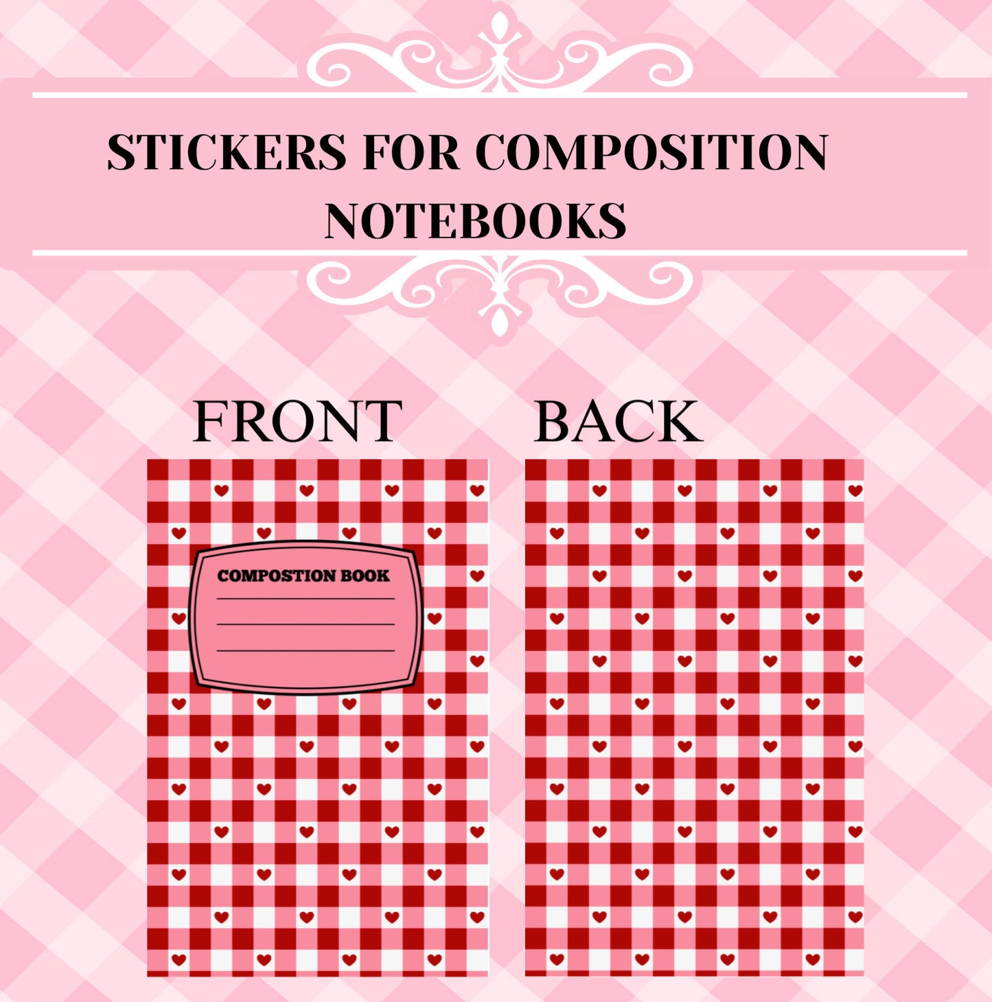 S23 - Sticker for Composition Notebook