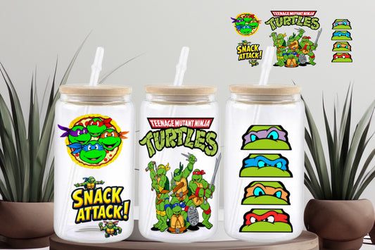 Ninja Turtles Cup Wrap - 16oz