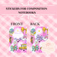 S19 - Sticker for Composition Notebook