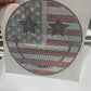 Sparkle USA Flag Smiley | Spangle Transfer