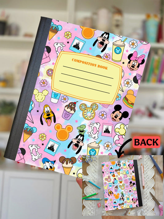 Magical Snacks & Friends - Composition Notebook