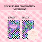 S6 - Sticker for Composition Notebook