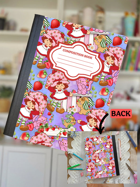Sweet Berry Girl- Composition Notebook