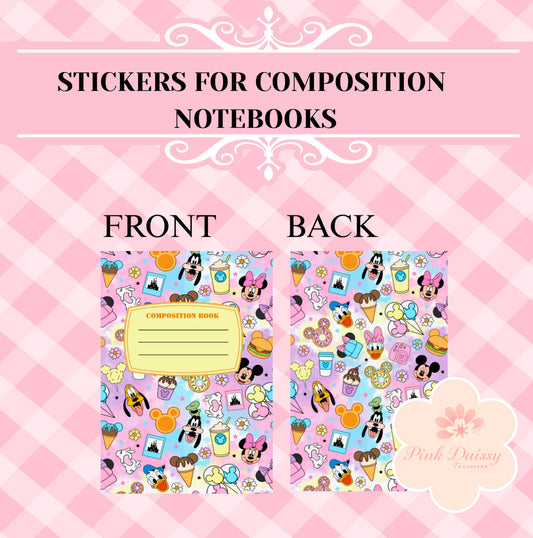 S4 - Sticker for Composition Notebook