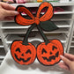 Pumpkin Cherries- Chenille Patch - Ready to Press