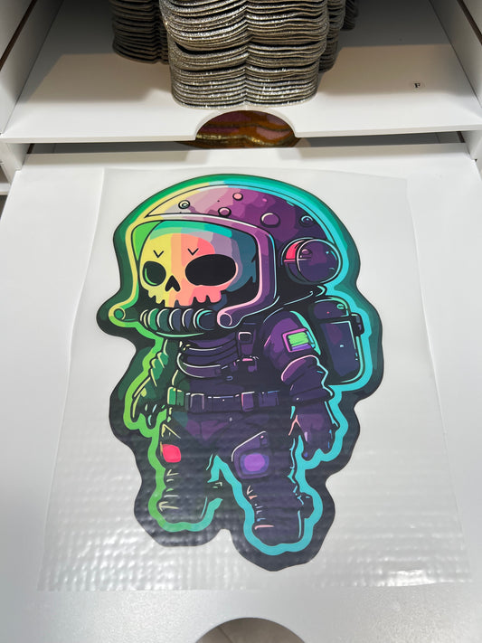 Neon Cosmic Reaper
