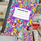 Colorful Pocket Monster- Composition Notebook