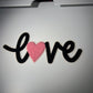 Love - Chenille Patch - Ready to Press
