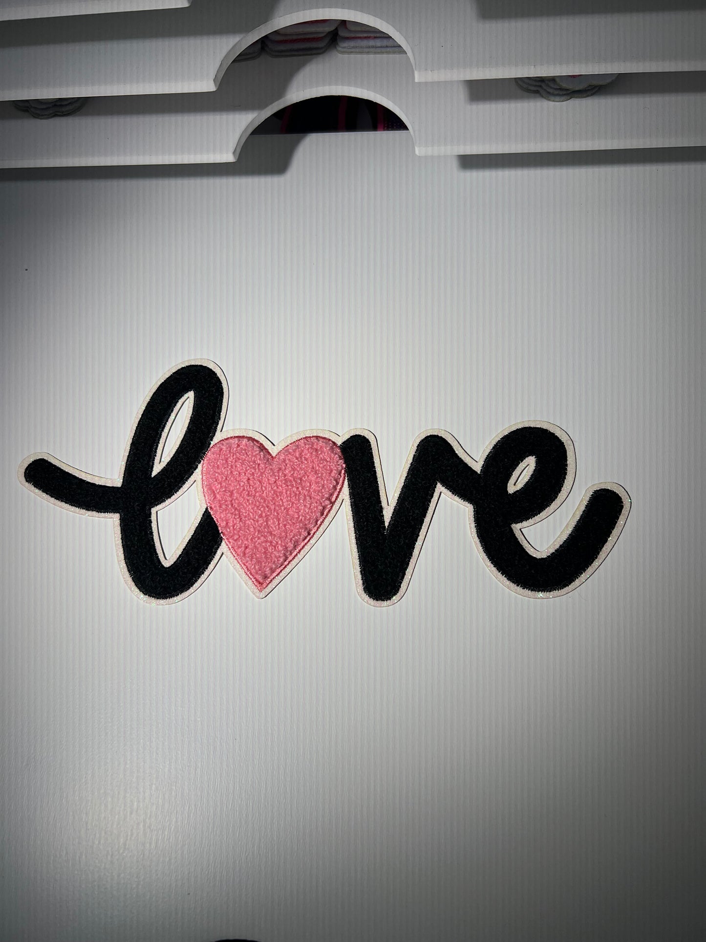 Love - Chenille Patch - Ready to Press