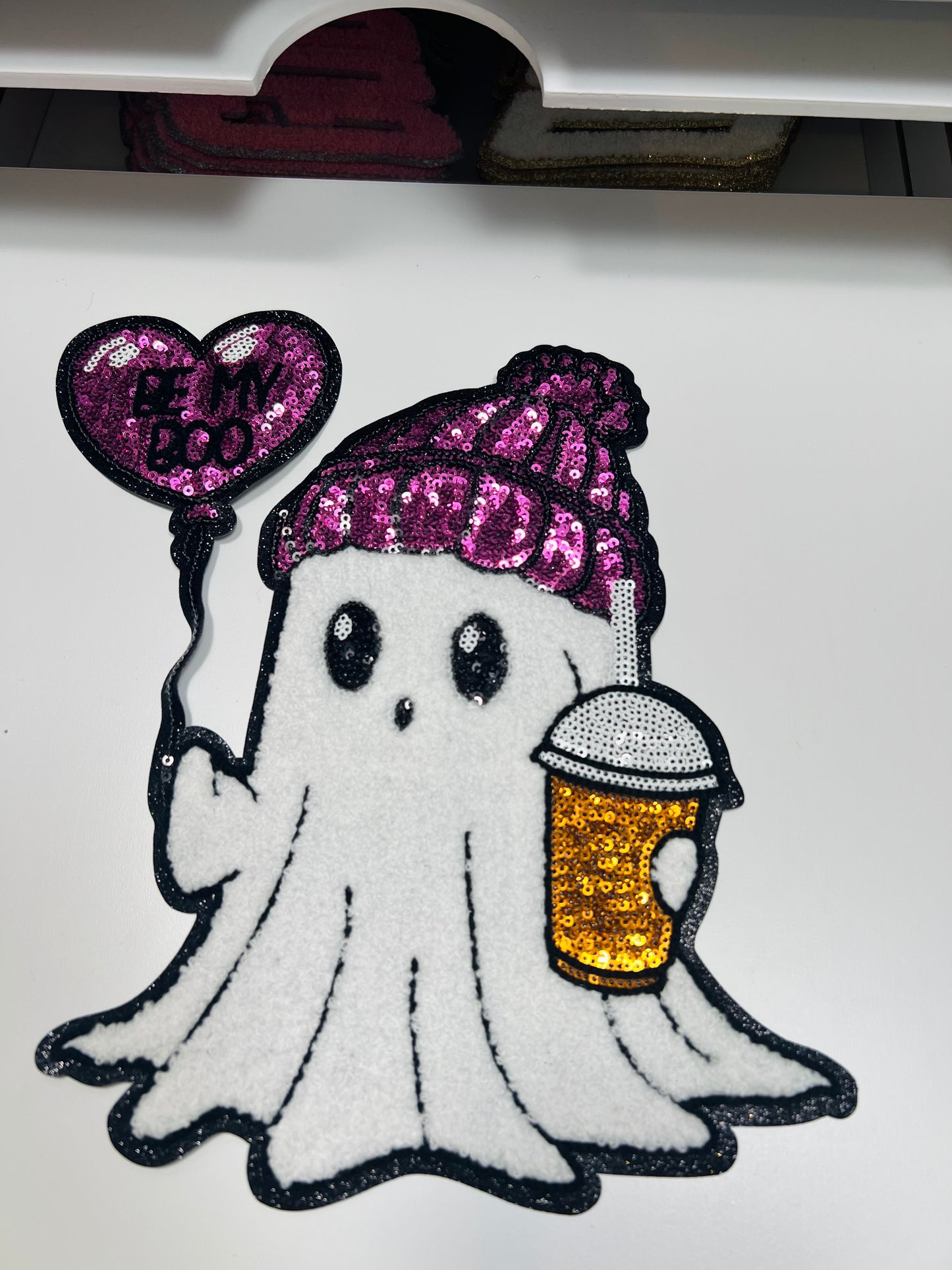 Be My Boo Ghostie- Ready to Press Patch