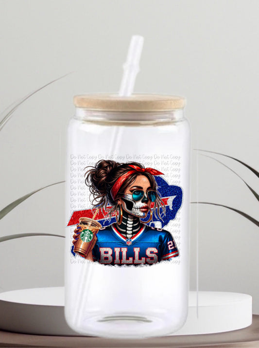 Buffalo Bills Cup Decal - 4 inch
