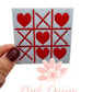 Love Tic Tac Toe - Embroidered Patch