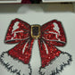 Santa’s Belt Coquette - Sequin Patch - Ready to Press