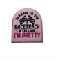 Take Me To The Racetrack - Embroidered Patch