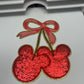 Cherry Mouse - Sequin Patch - Ready to Press