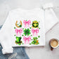 St Patrick Day Coquette Bow - DTF