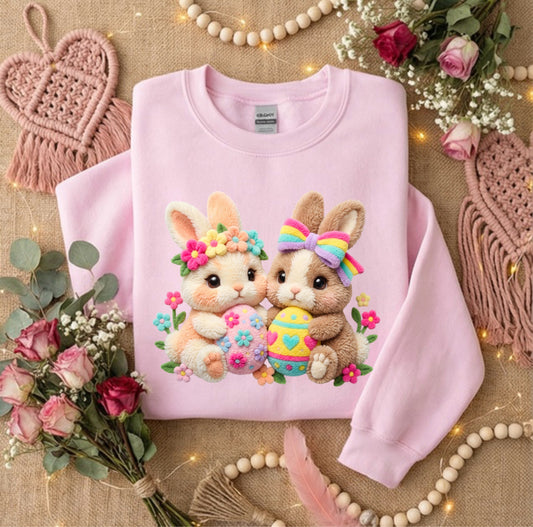 Easter Bunny Faux Yarn - DTF