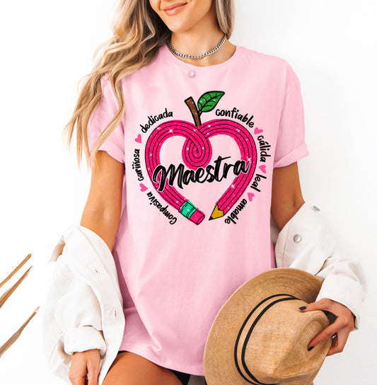 Maestra Pink Heart