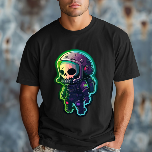 Neon Cosmic Reaper