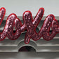 XOXO  - Ready to Press Sequin Patch