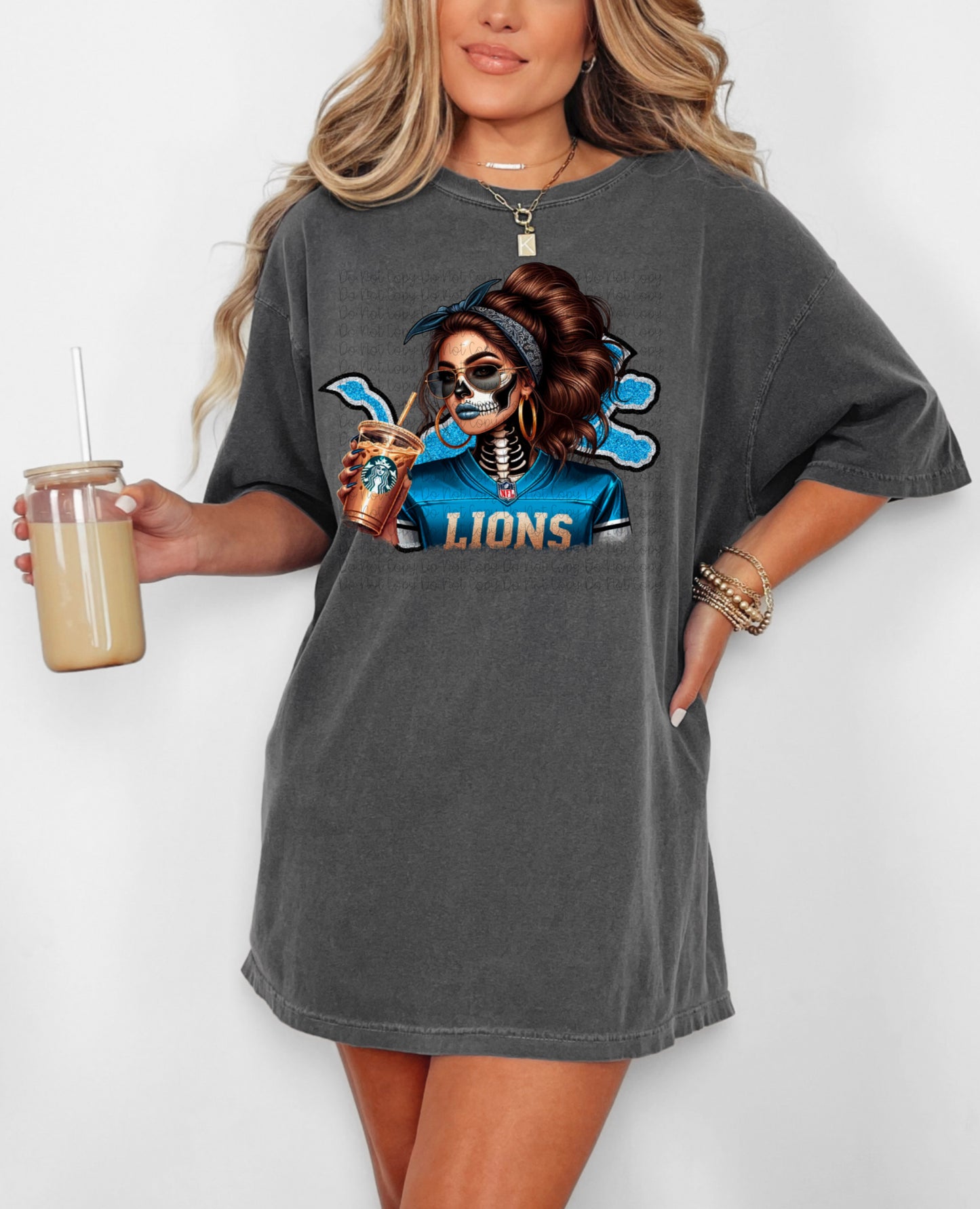 Lions Skelly Girl