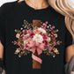 Floral Cross - DTF
