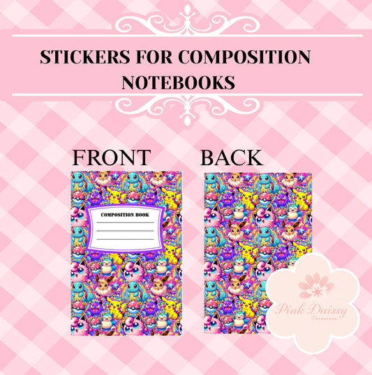 S12 - Sticker for Composition Notebook