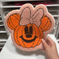Pumkin Mouse Coquette- Chenille Patch - Ready to Press