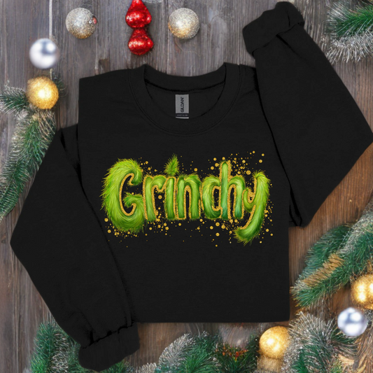 Furry Green - Clear Film Transfer