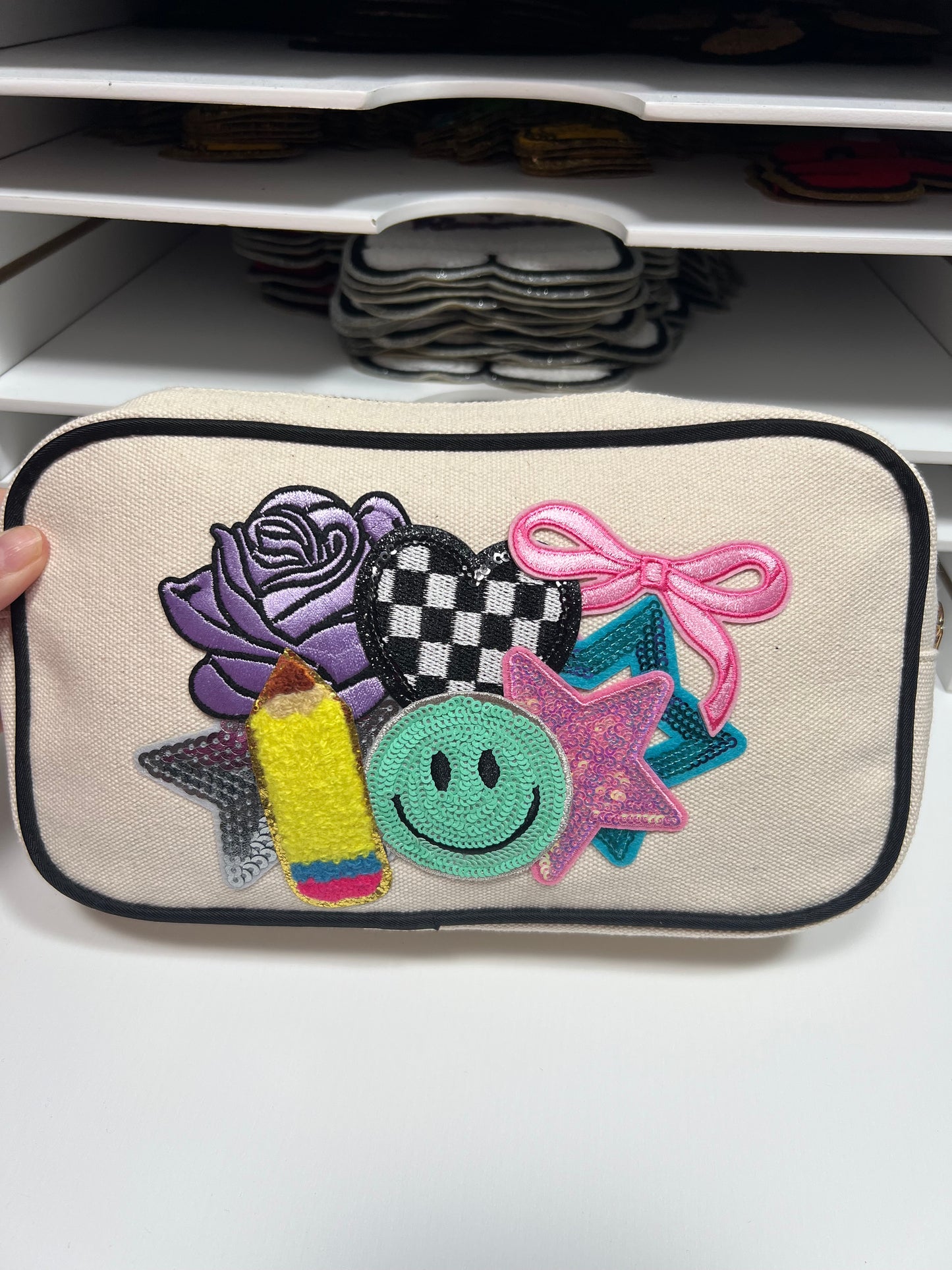 Pencil Smiley - Cosmetic Bag