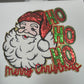 Santa Ho Ho Ho- Ready to Press Sequin Patch