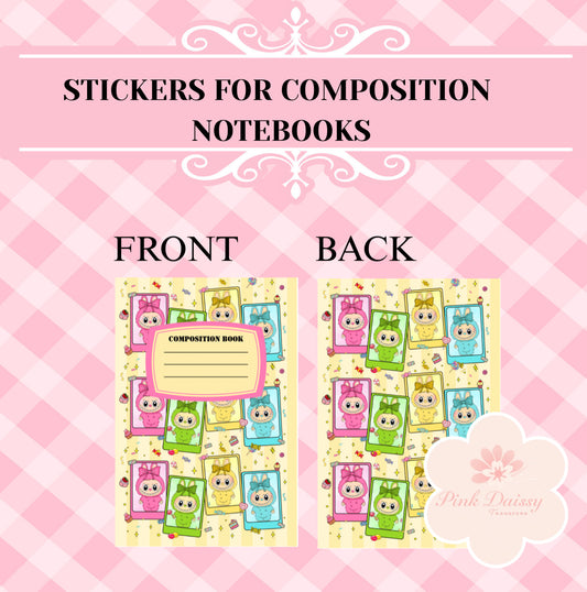 S13 - Sticker for Composition Notebook