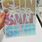 Sun Salt Sun | Spangle Transfer