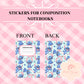 S7 - Sticker for Composition Notebook