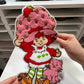 Strawberry Girl - Ready to Press Chenille Patch